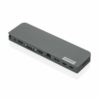 Lenovo USB-C Mini Dock | Bedraad | USB-C 3.2 Gen 1 | Grijs