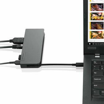 Lenovo Docking Station | USB-C | Zwart