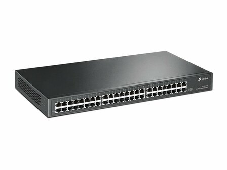 TP-LINK TL-SG1048 Unmanaged Gigabit Ethernet (10/100/1000) Zwart