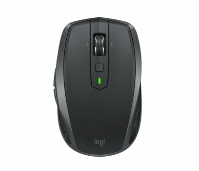 Logitech MX Anywhere 2S | Draadloze Muis | RF-Draadloos + Bluetooth | 4000 DPI | Grafiet