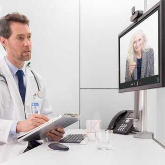 Logitech Brio Ultra HD Pro Zakelijk | 4K 30FPS USB Webcam met Microfoon