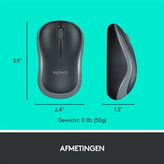 QWERTZ | Logitech MK270 | Draadloze Muis en Toetsenbordcombo | QWERTZ