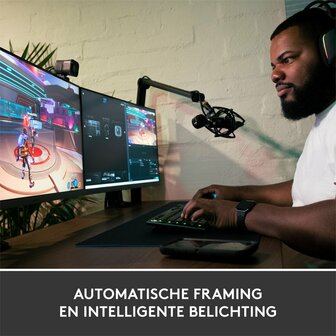 Logitech StreamCam | 1080p 60FPS USB-C Webcam met Microfoon | Grafiet
