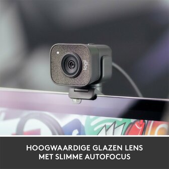Logitech StreamCam | 1080p 60FPS USB-C Webcam met Microfoon | Grafiet