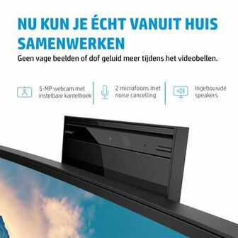 HP E34m G4 34&quot; | 3440x1440 VA | 75Hz | Curved | USB-C | Webcam, Microphone &amp; Speakers | Conferencing Monitor | Ergonomic Design