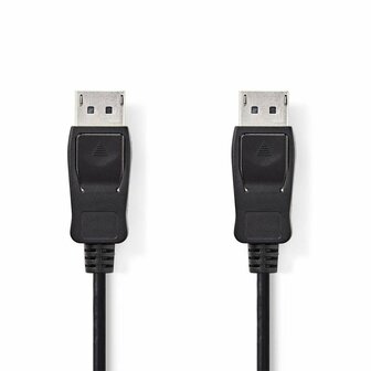 Nedis | DisplayPort Kabel | 2,0m | Zwart