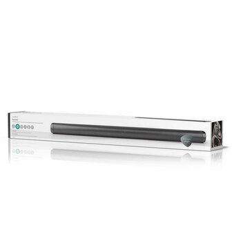 Nedis SPSB410BK soundbar luidspreker Zwart, Grijs 2.0 kanalen 135 W