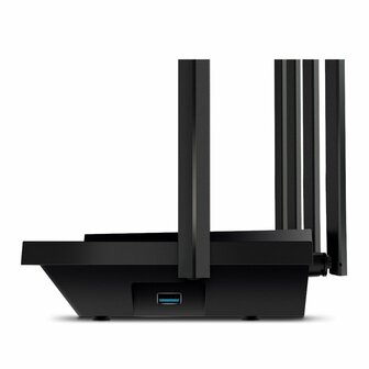 TP-Link Archer AX72 draadloze router Gigabit Ethernet Dual-band (2.4 GHz / 5 GHz) Zwart