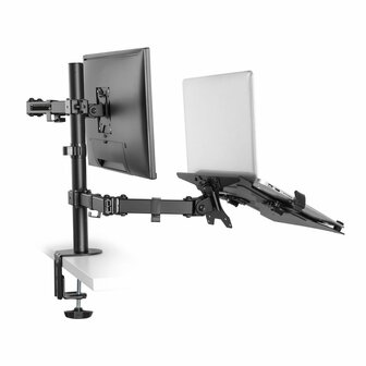 ACT AC8305 | Notebookstandaard tot 15.6&quot; &amp; Monitorarm tot 32&quot; | Zwart