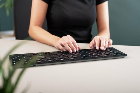 Cherry KW 9100 Slim | Draadloos Toetsenbord | QWERTY