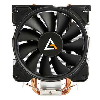 Antec A400 RGB Processor Koeler 12 cm Zwart, Koper, Metallic