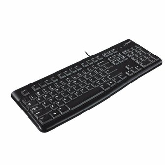 Logitech K120 toetsenbord USB QWERTY Internationaal Noordzee Zwart