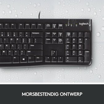 Logitech K120 | Zakelijk Bedraad Toetsenbord | QWERTY