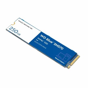 Western Digital WD Blue SN570 | 250GB NVMe SSD | M.2 | Gen3 | 3.300MB/s