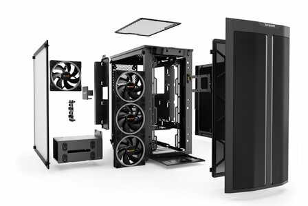 be quiet! Pure Base 500 RGB FX | Midi Tower Case | Zwart