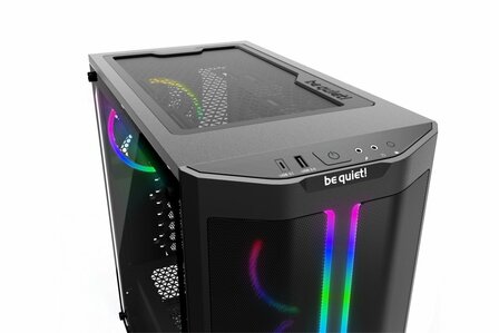be quiet! Pure Base 500 RGB FX | Midi Tower Case | Zwart