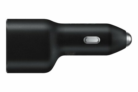 Samsung EP-L4020 | Autolader 25W USB-C &amp; USB-A | Zwart