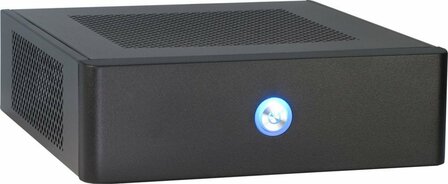 Inter-Tech ITX-601 | Mini-ITX Case | 60 Watt Voeding | Zwart