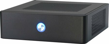 Inter-Tech ITX-601 | Mini-ITX Case | 60 Watt Voeding | Zwart