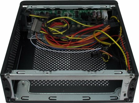 Inter-Tech ITX-601 | Mini-ITX Case | 60 Watt Voeding | Zwart