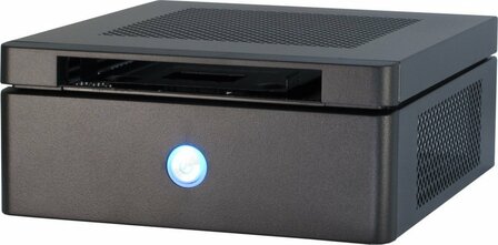 Inter-Tech ITX-603 | Mini-ITX Case | 60 Watt Voeding | Zwart