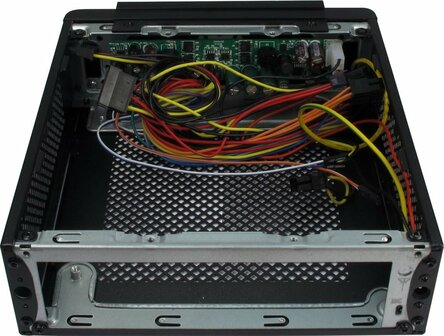 Inter-Tech ITX-603 | Mini-ITX Case | 60 Watt Voeding | Zwart
