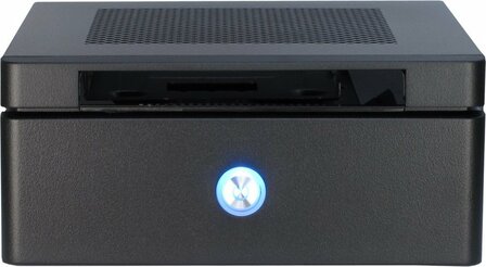 Inter-Tech ITX-603 | Mini-ITX Case | 60 Watt Voeding | Zwart