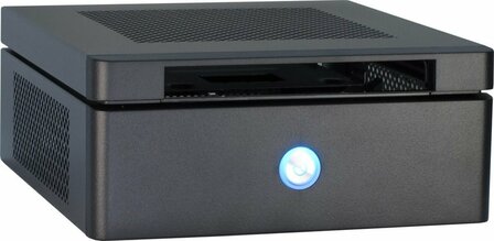 Inter-Tech ITX-603 | Mini-ITX Case | 60 Watt Voeding | Zwart