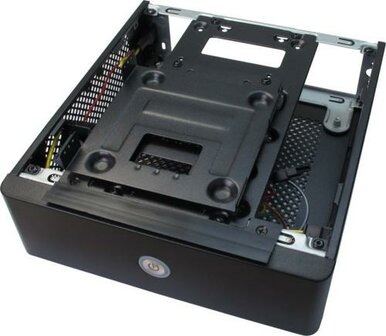 Inter-Tech ITX-603 | Mini-ITX Case | 60 Watt Voeding | Zwart