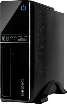 Inter-Tech IT-607 Desktop Zwart