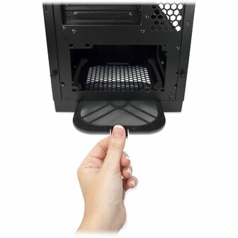 Inter-Tech X-908 Infini2 | Infinity Mirror | Tower Case | USB-C | Zwart