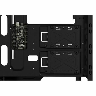 Inter-Tech X-908 Infini2 | Infinity Mirror | Tower Case | USB-C | Zwart