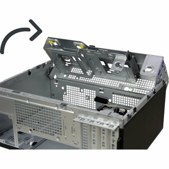 Inter-Tech S-703 | Micro Tower Case | Zwart