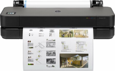 HP DesignJet T230 24&#039;&#039; Grootformaat Inkjetprinter | 2400 x 1200 DPI | Wifi | Kleur