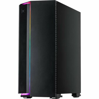 Inter-Tech S-3906 Renegade RGB | Midi Tower Case | Zwart