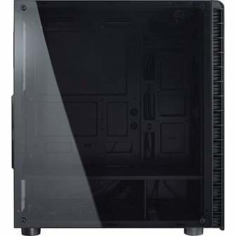 Inter-Tech CXC2 Blue Light | Midi Tower Case | Zwart