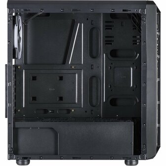 Inter-Tech C-3 Saphir RGB | Midi Tower | Zwart