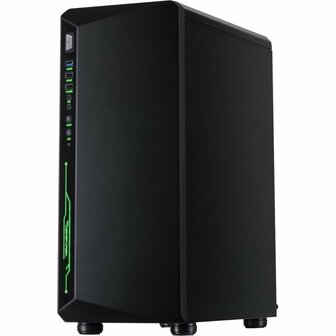Inter-Tech C-3 Saphir RGB | Midi Tower | Zwart
