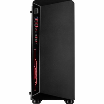 Inter-Tech C-3 Saphir RGB | Midi Tower | Zwart