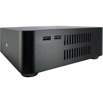 Inter-Tech ITX A60 | Mini-ITX Case | 60 Watt Voeding | Zwart