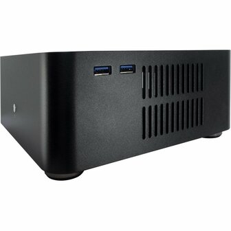 Inter-Tech ITX A80 | Mini-ITX Case | 60 Watt Voeding | Zwart