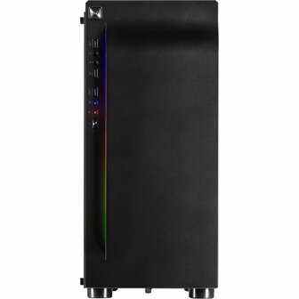 Inter-Tech A-3411 Creek RGB | Midi Tower | Zwart