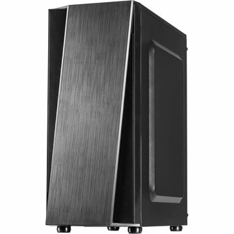 Inter-Tech T-11 Televen | Midi Tower | Zwart