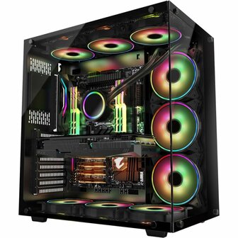 Inter-Tech C-701 Panorama | Full Tower Case | Zwart
