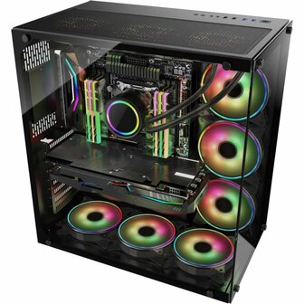 Inter-Tech C-701 Panorama | Full Tower Case | Zwart