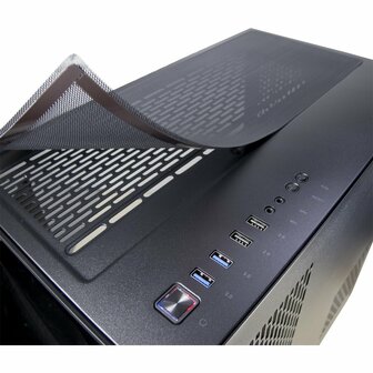 Inter-Tech C-701 Panorama | Full Tower Case | Zwart