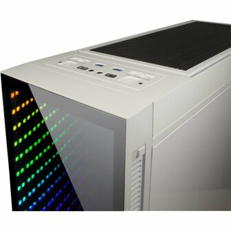 Inter-Tech X-908 Infini2 | Infinity Mirror | Tower Case | Wit