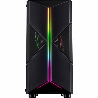 Inter-Tech IT-3306 CAVY RGB | Tower Case | Zwart