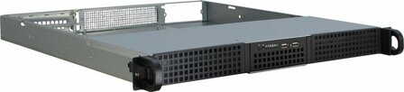 Inter-Tech IPC 1U-10248 | Server Rack Case | Zwart