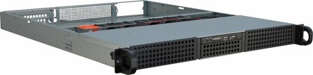 Inter-Tech IPC 1U-10255 | Server Rack Case | Zwart